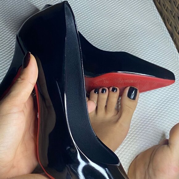 Flight Attendant Cabin Crew Uniform Work Heel Stilettos Pumps Size 5.5 - Picture 1 of 4